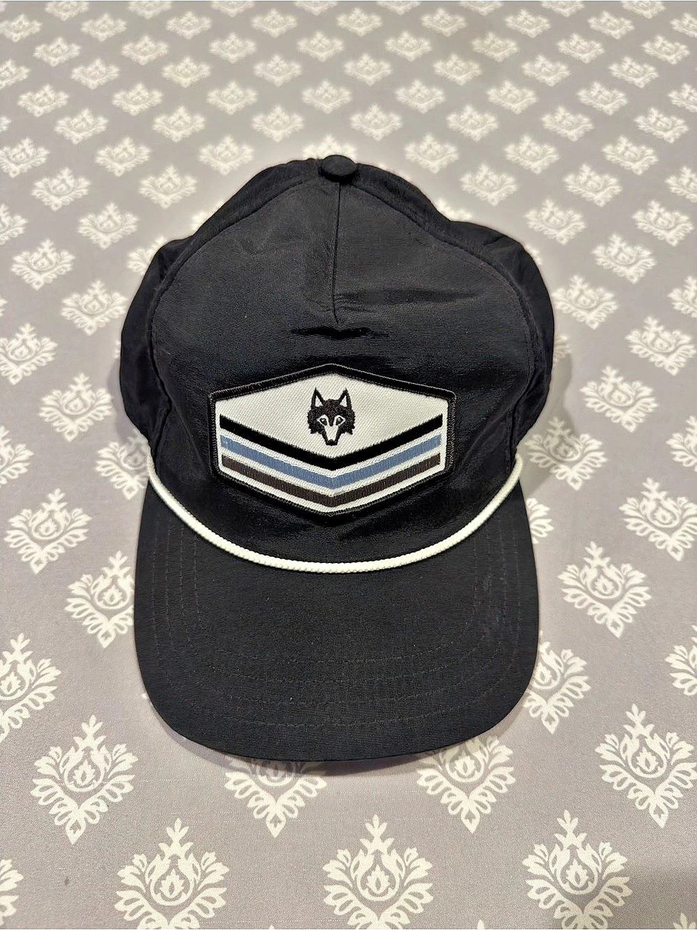 Greyson Clothiers Wolf Flag Rope Hat Black & Blue